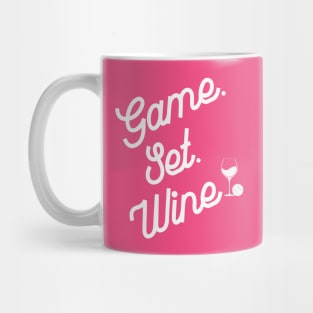 Tennis Funny Game Set Wine Mug